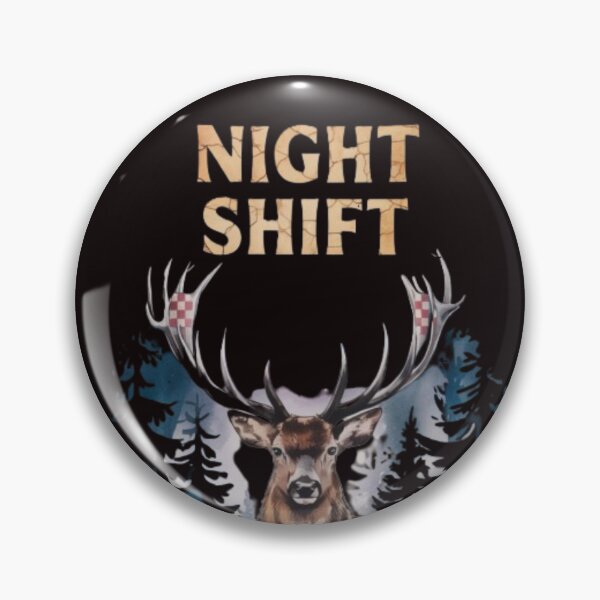 Item preview, Deer Buck Night Shift designed and sold by JediKittenWars.