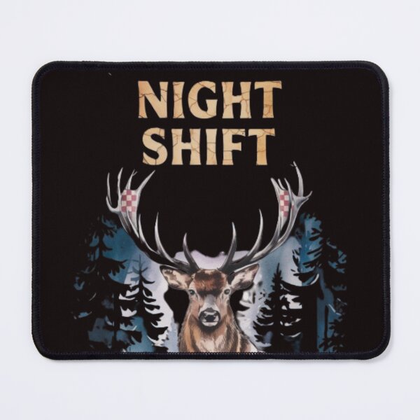Item preview, Deer Buck Night Shift designed and sold by JediKittenWars.