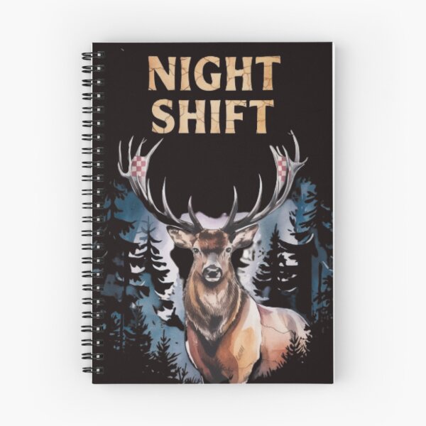 Item preview, Deer Buck Night Shift designed and sold by JediKittenWars.