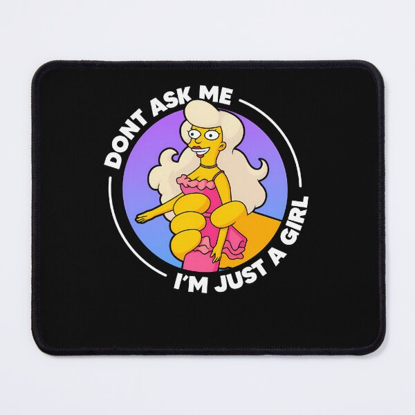 Item preview, Don't A.sk M.e I'.m Ju.st A Gi.rl  designed and sold by AlfredTurgeon.