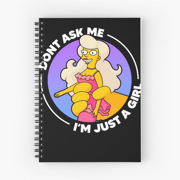 Item preview, Don't A.sk M.e I'.m Ju.st A Gi.rl  designed and sold by AlfredTurgeon.