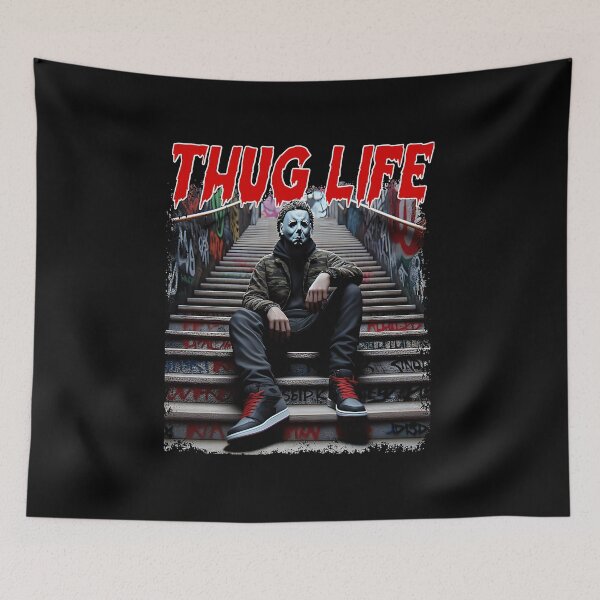 Item preview, Michael Myers Thug Life Graffiti Urban Style  designed and sold by Jasonvoorhees21.
