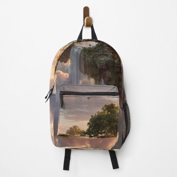 Item preview, Surreal Floating Islands With Waterfalls Above Clouds designed and sold by Jirka Svetlik, Studio Illuvision.