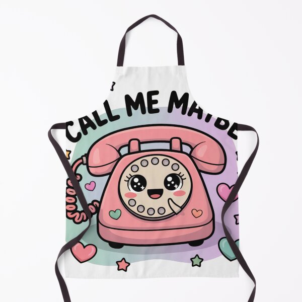 Item preview, Cute Retro Pink Telephone – Call Me Maybe Kawaii Design designed and sold by Tidarat-27.