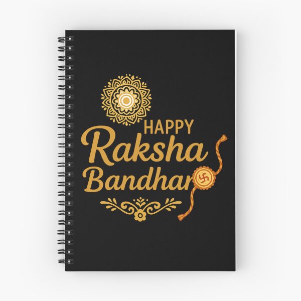 Item preview, Happy Raksha Bandhan Mandala Rakhi Design | Indian Festival Typography Art designed and sold by TshirtMyMom.