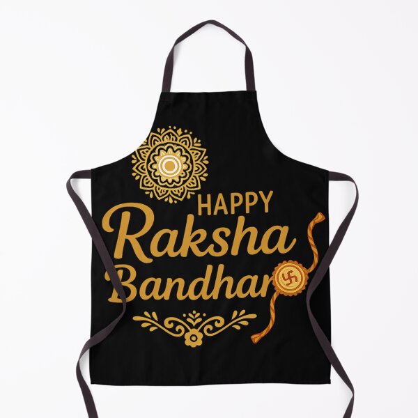 Item preview, Happy Raksha Bandhan Mandala Rakhi Design | Indian Festival Typography Art designed and sold by TshirtMyMom.