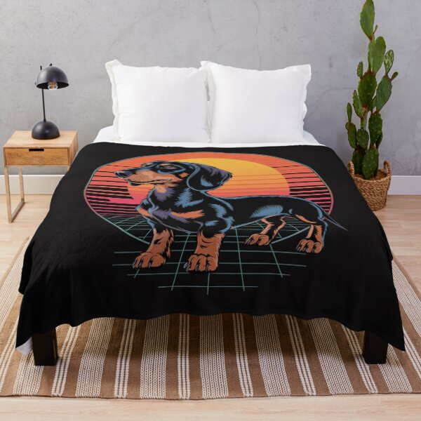 Item preview, Dachshund Weiner Dog 80s Style designed and sold by Ikwalima.