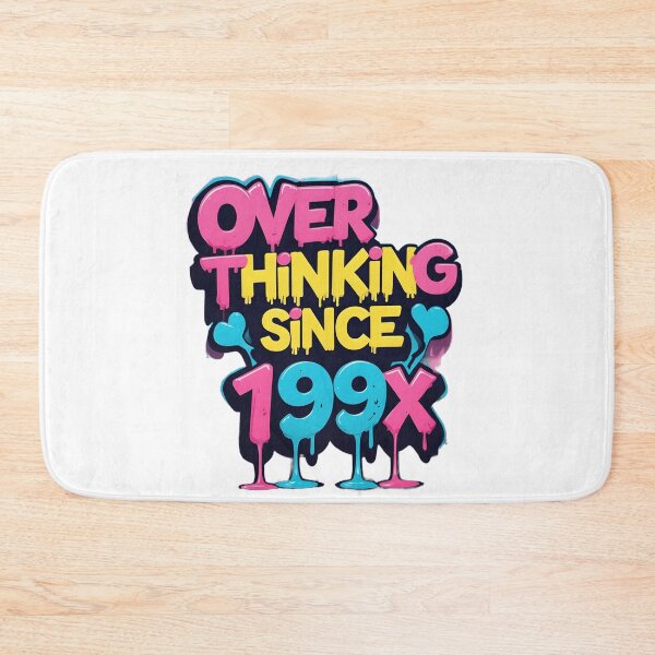 Item preview, over thinking since 199x designed and sold by Arty Art.