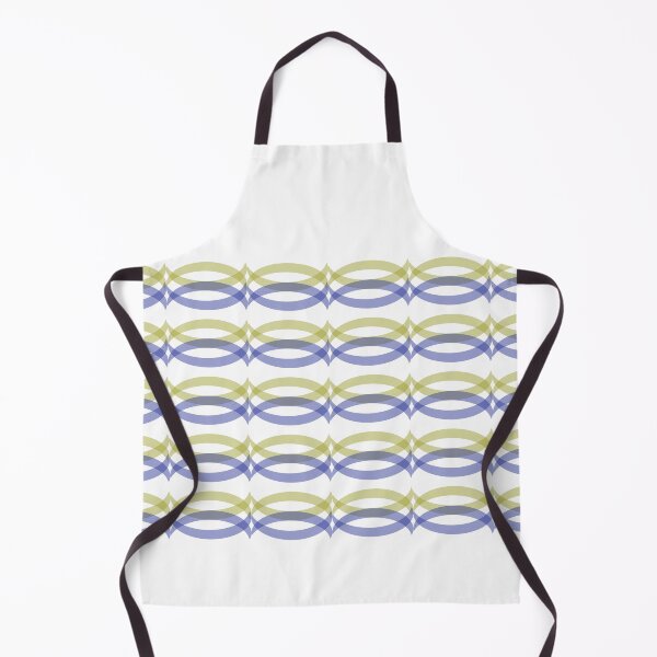 Item preview, Yellow and blue ring block on white background, design for fabric print or t-shirt paint screening, oval, round and circle, diamond designed and sold by pipikijung.