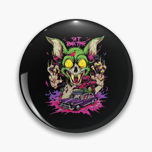 Item preview, Ratfink Monster Car Neon Purple Chaos Rage designed and sold by Witchwayto254.