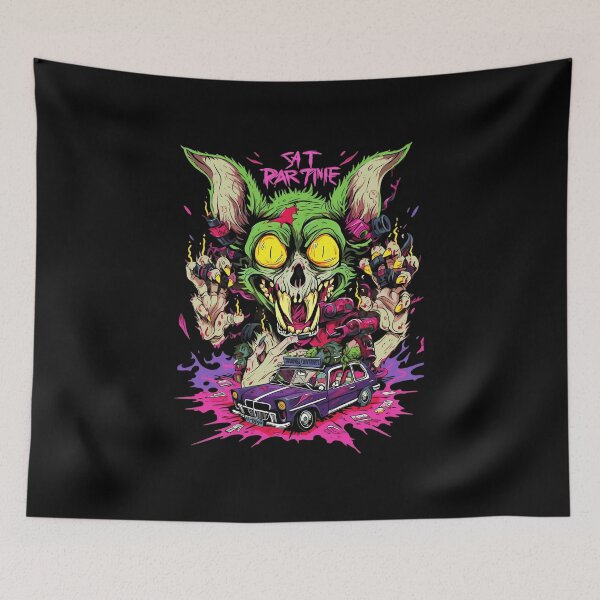Item preview, Ratfink Monster Car Neon Purple Chaos Rage designed and sold by Witchwayto254.