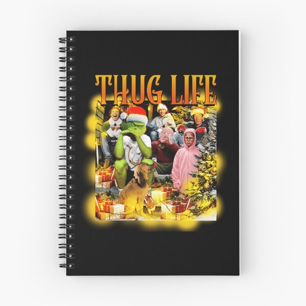 Item preview, Thug Life Funny Vintage Christmas Movie Characters Parody  designed and sold by Jasonvoorhees21.
