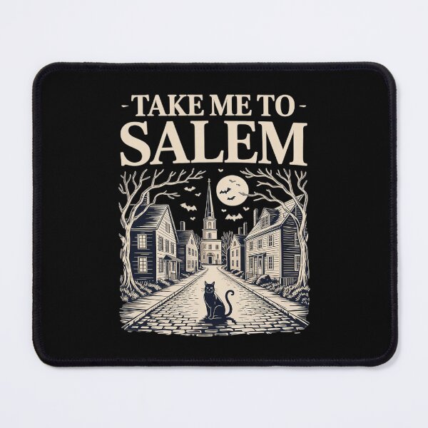 Item preview, Haunted Village Spooky Halloween Witch Town Take Me To Salem designed and sold by Snowmiser254.