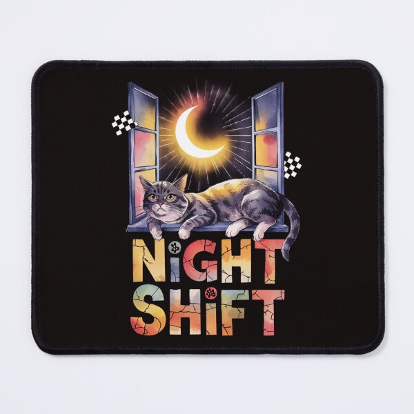 Item preview, Night Job designed and sold by JediKittenWars.