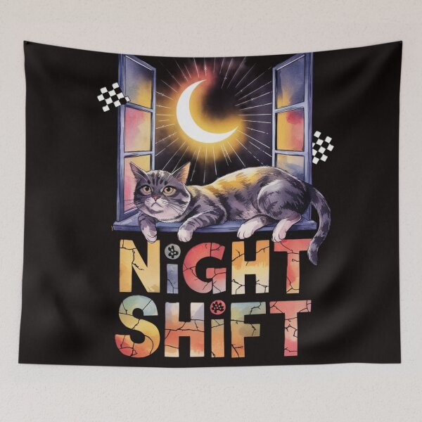 Item preview, Night Job  designed and sold by JediKittenWars.