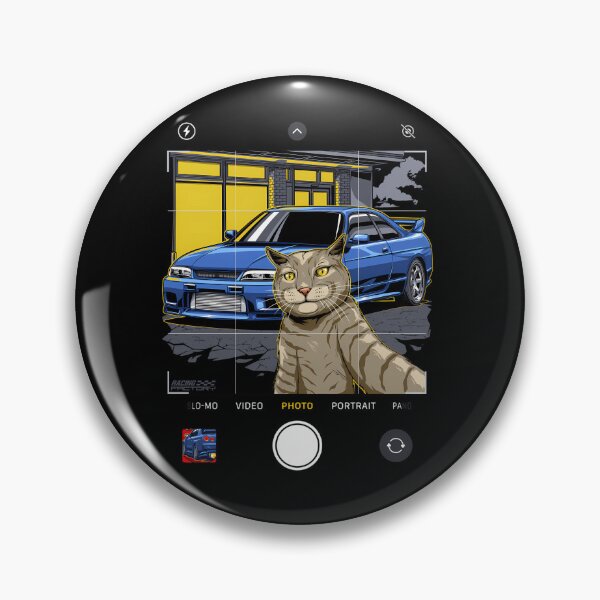 Item preview, Sel.fie Ca.t a.nd Nis.san R.33 Skylin.e  designed and sold by AlfredTurgeon.