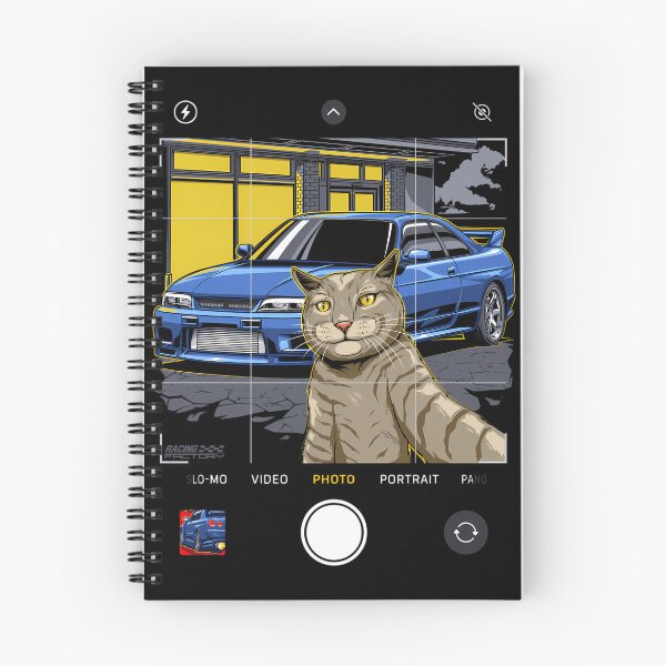 Item preview, Sel.fie Ca.t a.nd Nis.san R.33 Skylin.e designed and sold by AlfredTurgeon.