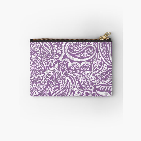 Item preview, Tear Drop Paisley-Dull Dirty Muave African Violet Grunge Effect designed and sold by Fabricatemyart.