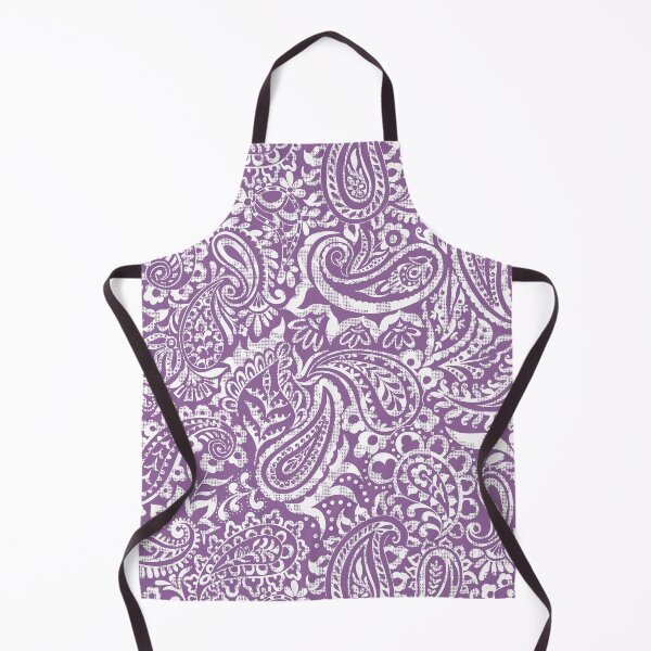 Item preview, Tear Drop Paisley-Dull Dirty Muave African Violet Grunge Effect designed and sold by Fabricatemyart.