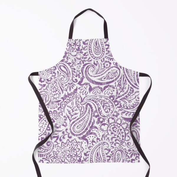 Item preview, Tear Drop Paisley-light Muave African Violet Grunge designed and sold by Fabricatemyart.