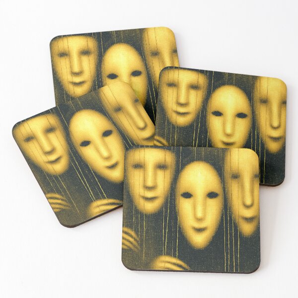 Item preview, The Silent Keepers of the Golden Masks designed and sold by Piotrek0001.