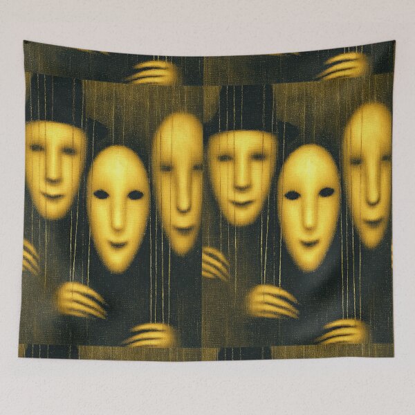 Item preview, The Silent Keepers of the Golden Masks designed and sold by Piotrek0001.