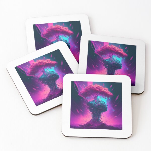 Item preview, A FANTASY OF NEON FOREST  designed and sold by Catalina Kate.