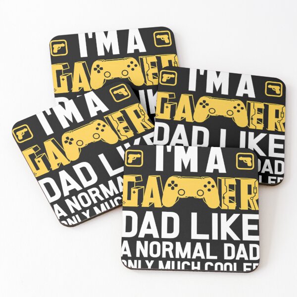 Item preview,  Im A Gamer Dad Like A Normal Dad Only Much Cooler Funny Gamers Dads designed and sold by BernarMallet.