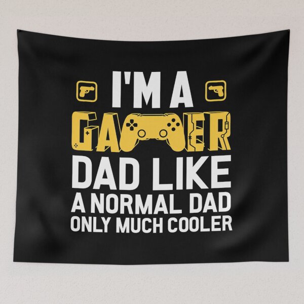 Item preview,  Im A Gamer Dad Like A Normal Dad Only Much Cooler Funny Gamers Dads designed and sold by BernarMallet.