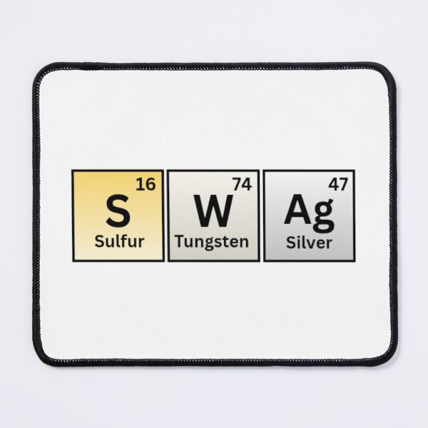 Item preview, Sulfur, Tungsten, Silver (SWAG) designed and sold by Lucky Arts With Love.