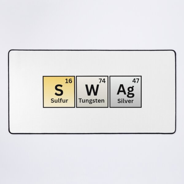 Item preview, Sulfur, Tungsten, Silver (SWAG) designed and sold by Lucky Arts With Love.