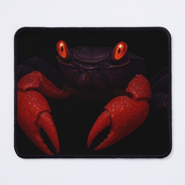 Item preview, Vibrant Vampire Crab Illustration – Exotic Freshwater Crustacean designed and sold by NocturnalNook.