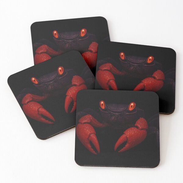 Item preview, Vibrant Vampire Crab Illustration – Exotic Freshwater Crustacean designed and sold by NocturnalNook.