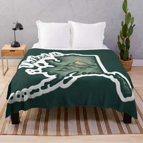Item preview, Alaska Map Outline I Hiked Denali Peak designed and sold by Blok45.
