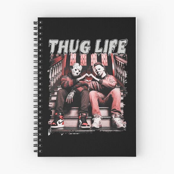 Item preview, Thug Life Halloween Ghostface Michael Myers - Jason  designed and sold by Jasonvoorhees21.