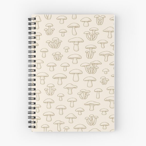 Item preview, mushroom pattern, minimalistic art line designed and sold by PourtionOfArt.
