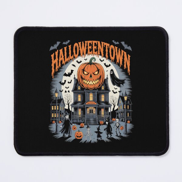 Item preview, Pumpkin Halloween Town Haunted House designed and sold by Snowmiser254.