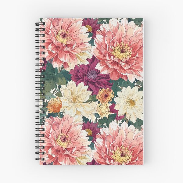 Item preview, Dinner Plate Dahlias designed and sold by CoolPixels.