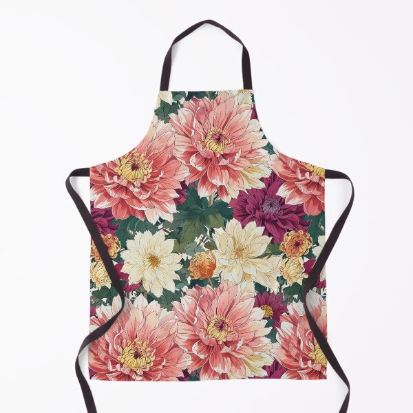 Item preview, Dinner Plate Dahlias designed and sold by CoolPixels.