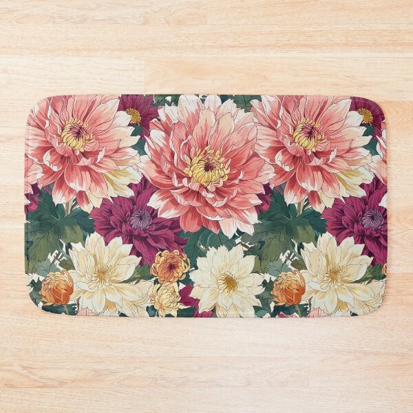 Item preview, Dinner Plate Dahlias designed and sold by CoolPixels.