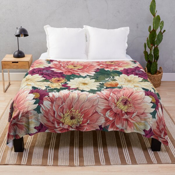 Item preview, Dinner Plate Dahlias designed and sold by CoolPixels.