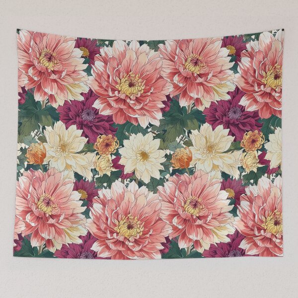 Item preview, Dinner Plate Dahlias designed and sold by CoolPixels.