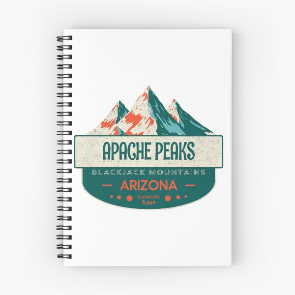Item preview, Apache Peaks, Blackjack Mountains, Arizona, Mountain Design designed and sold by Wanderful-roads.