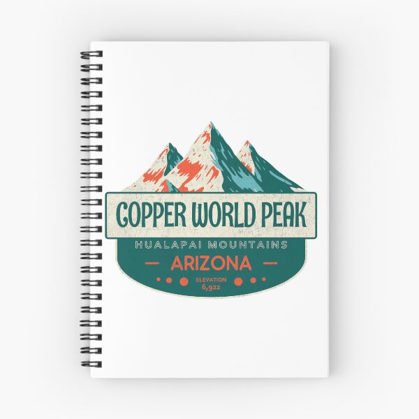 Item preview, Copper World Peak, Hualapai Mountains, Arizona, Mountain Design designed and sold by Wanderful-roads.
