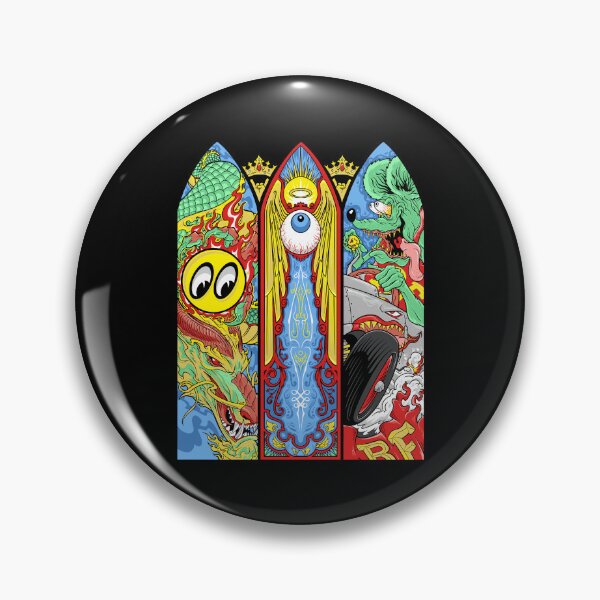 Item preview, Ratfink Mooneyes Vondutch Kustom Culture Triptych designed and sold by Witchwayto254.