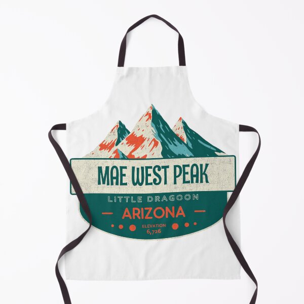 Item preview, Mae West Peak, Little Dragoon Mountains, Arizona, Mountain Design designed and sold by Wanderful-roads.