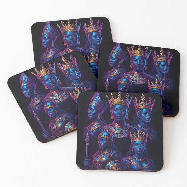 Item preview, Afro-Futuristic Warrior Queens designed and sold by Le Pédagogue.