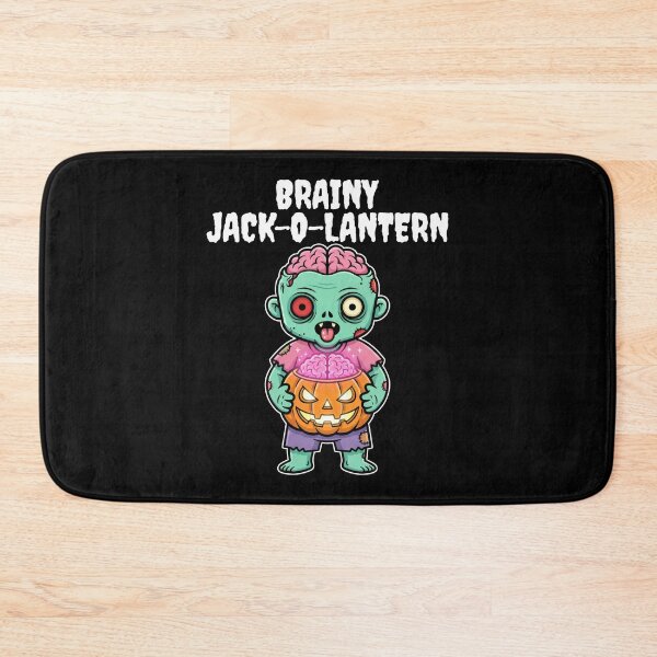 Item preview, BRAINY JACK-O-LANTERN - ZOMBIE HALLOWEEN  designed and sold by KEF Custom.