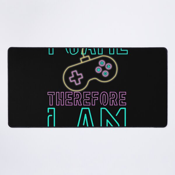 Item preview, I Game Therefore I Am Neon designed and sold by BernarMallet.