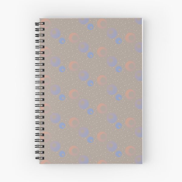 Artikelvorschau, Graues, ockerblaues, orangefarbenes Punktdesign | Graubraune Kreise, Punkte, künstlerisches Muster entworfen und verkauft von lausn.